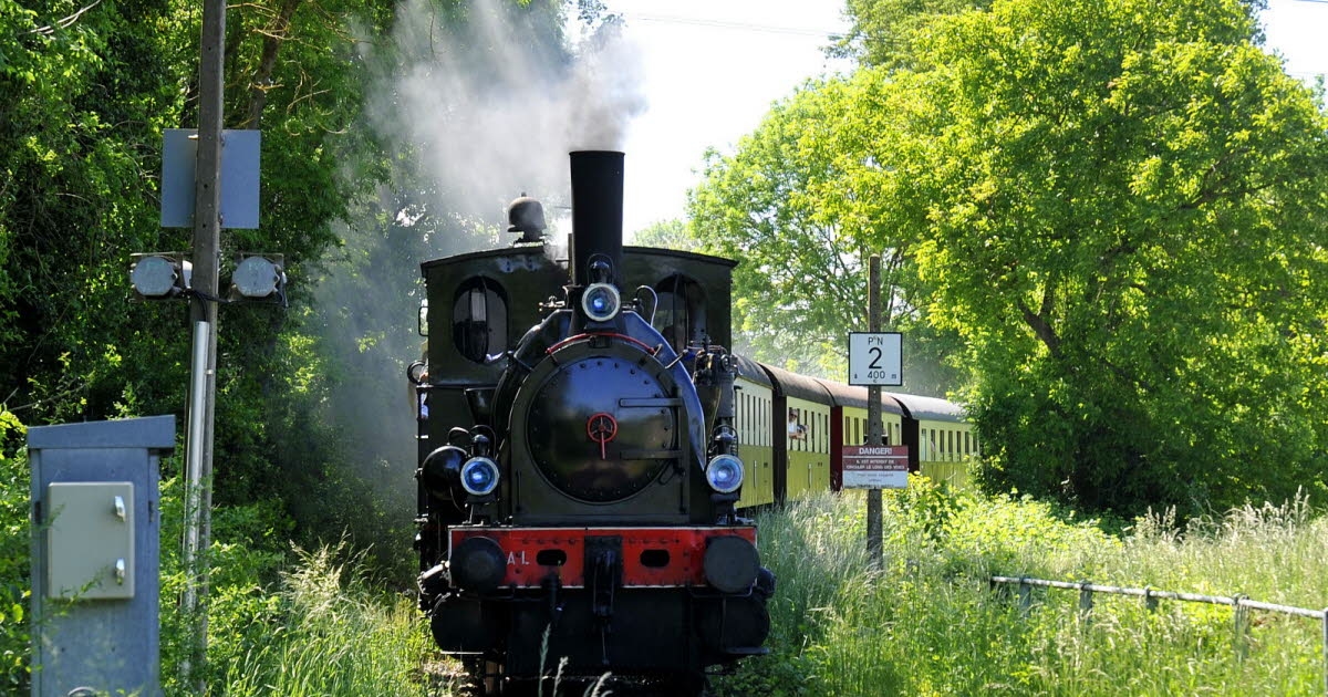 Volgelsheim. Chemin de fer touristique : des virées à la découverte du Ried express