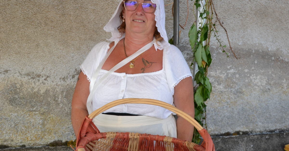 La Tagnière. “I learned basket weaving in a club”: the medieval festival introduces visitors to ancient crafts