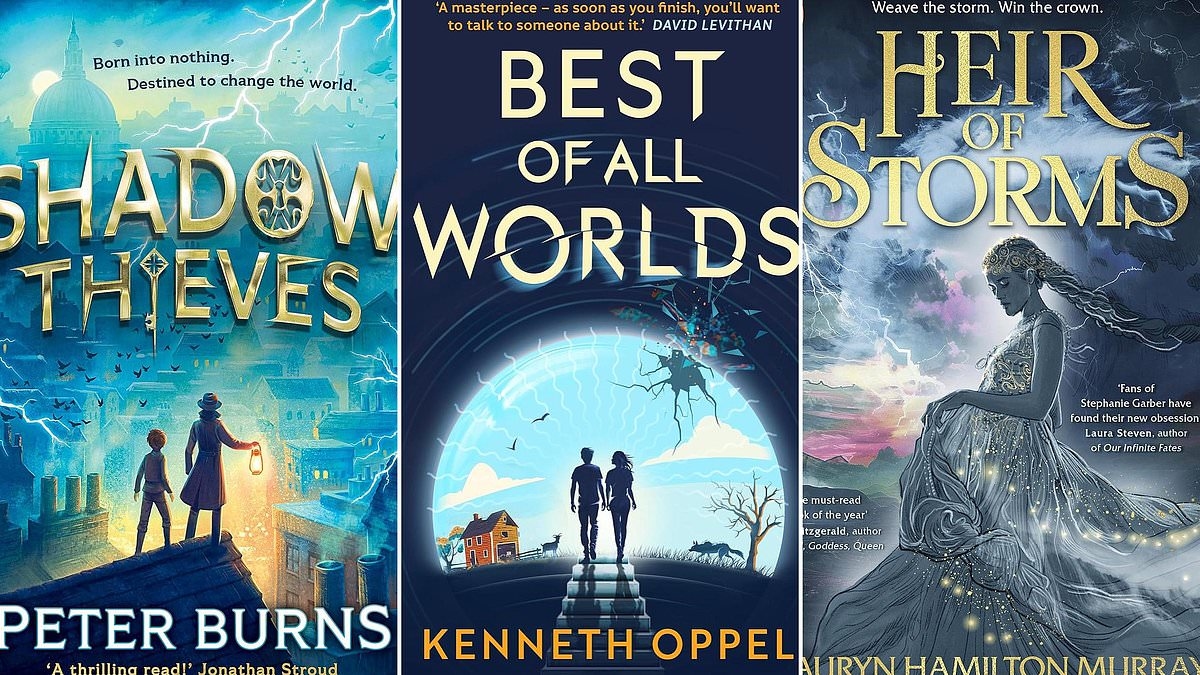 Dickens, Bond ve Harry Potter'ı birleştirirseniz ne elde edersiniz? Şu anda çıkan en iyi Çocuk kitapları - Peter Burns'ün Shadow Thieves'i, Kenneth Oppel'in Best of All Worlds'ü, Lauryn Murray'in Heir of Storms'u