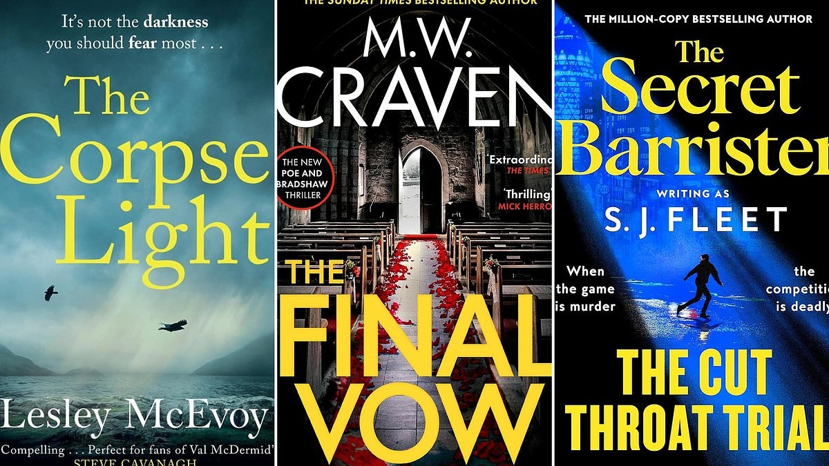 Carefully crafted crime: THE FINAL VOW by M. W. Craven, THE CUT THROAT TRIAL by S. J. Fleet, THE CORPSE LIGHT by Lesley McEvoy