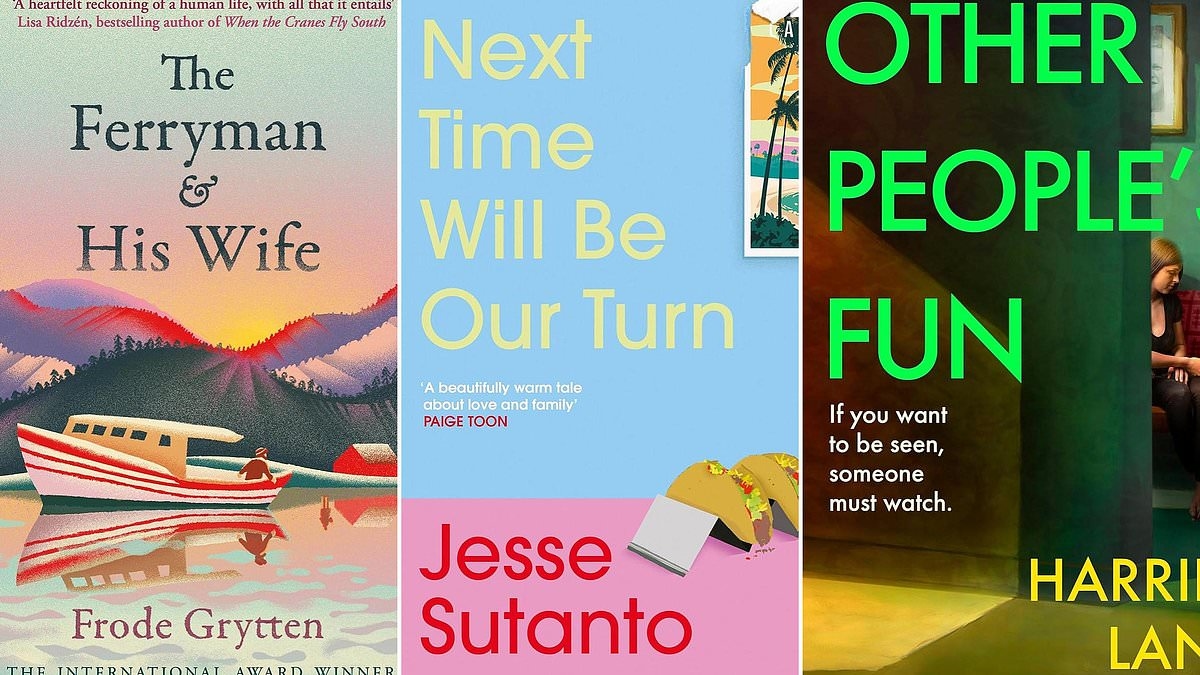 Romans contemporains pour se détendre : « Next Time Will Be Our Turn » de Jesse Sutanto, « Other People's Fun » de Harriet Lane, « The Ferryman and his Wife » de Frode Grytten