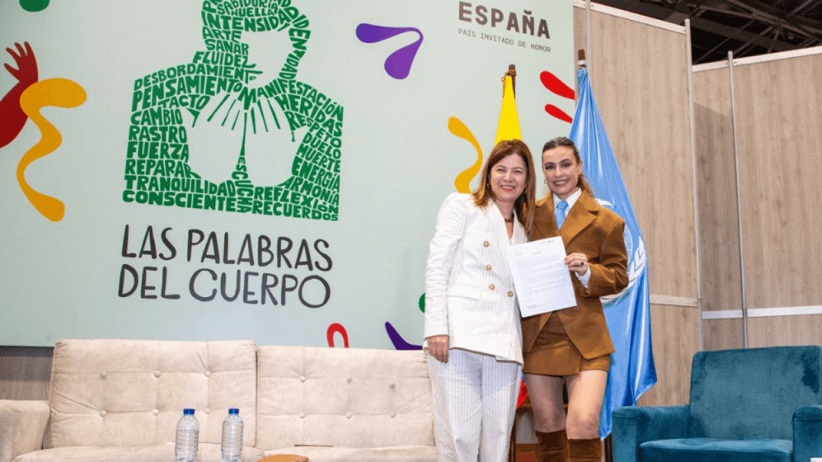 Marcela Mar wordt door UN Women in Colombia benoemd tot Nationaal Goodwillambassadeur.