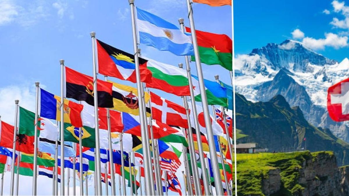 Welche Länder haben keine rechteckige Flagge und warum?