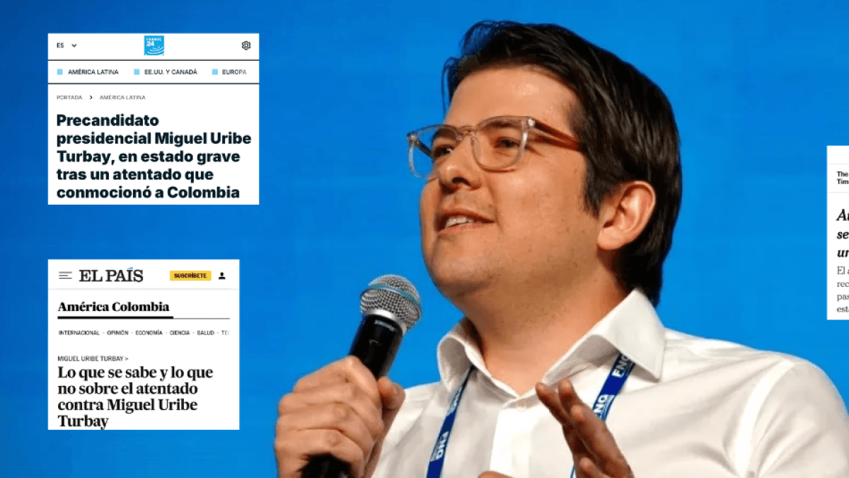 Wie berichten die internationalen Medien über den Angriff auf Senator Miguel Uribe Turbay?
