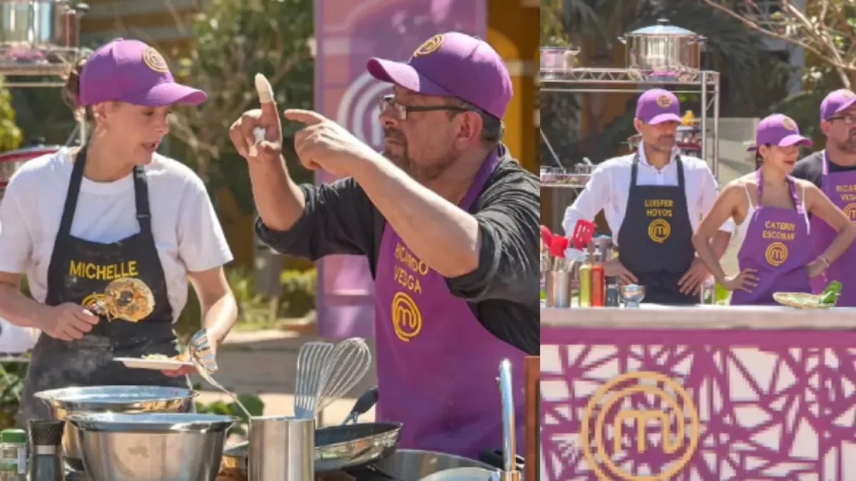 „MasterChef Celebrity 2025“: Luis Fer Hoyos und Michell Rouillard wurden vor der ersten Eliminierungsherausforderung gerettet.
