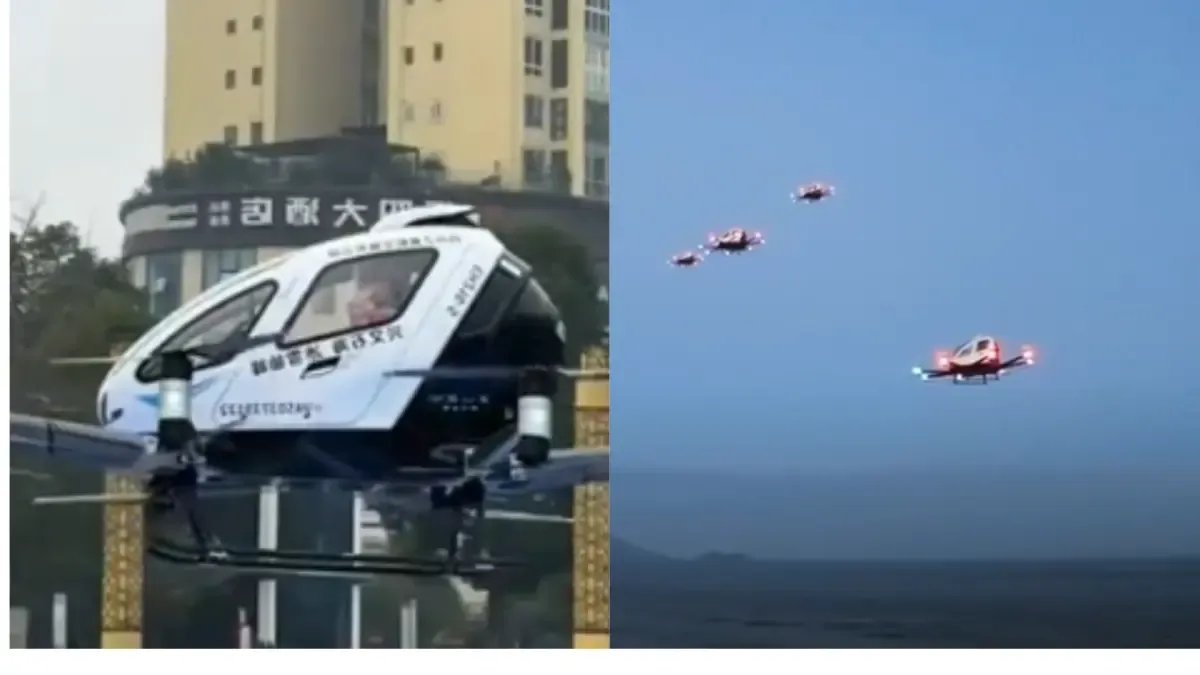 Flying taxis are already taking off: the futuristic technology that is beginning to operate in the real world.
