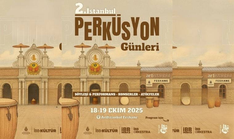The 2nd Percussion Days begin at ArtIstanbul Feshane!