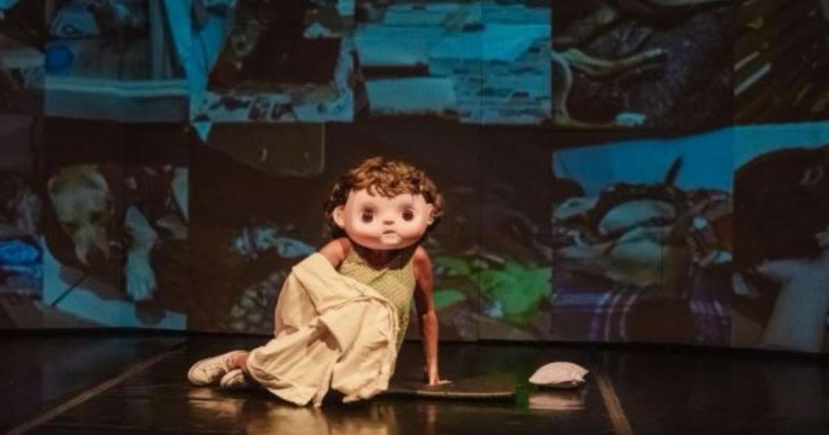 Peça infantil "A Menina dos Olhos d'Água" encerra festival em Porto Alegre