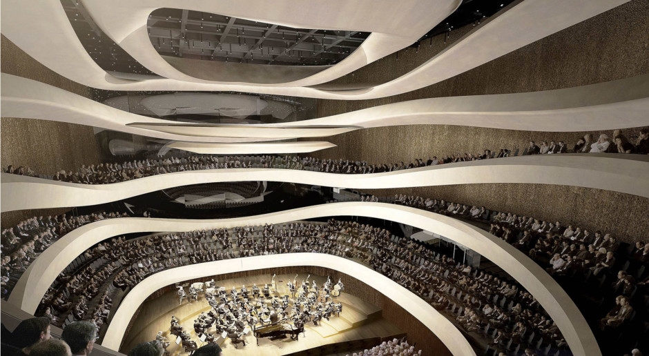 Sinfonia Varsovia will gain a concert hall worthy of Vienna and Berlin. We talk to the creators of the project from Atelier Thomas Pucher