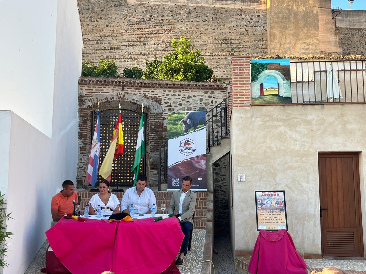 Presentados los festejos de la 'Feria de Agosto' de Aroche: forçados portugueses, suelta de vacas y festival taurino