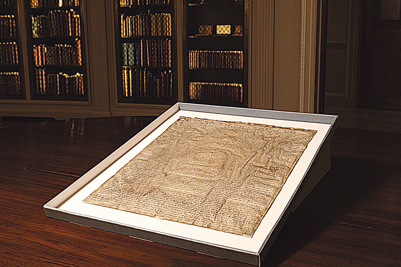 After all, it was no longer a copy of the Magna Carta.
