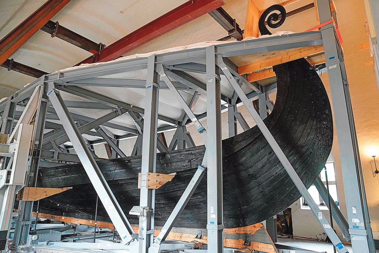 When a 1200-year-old ship moves house