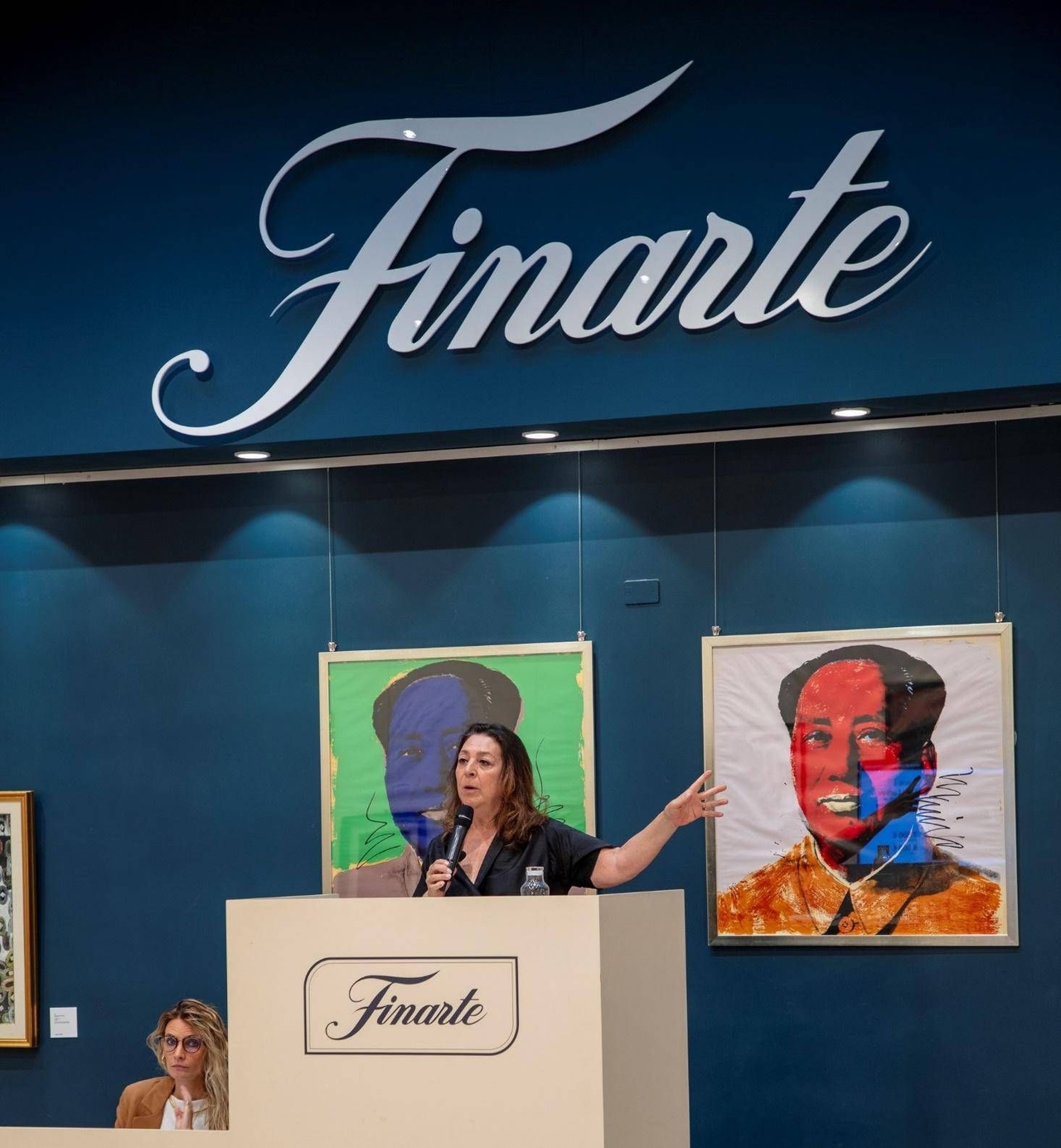La collezione d'arte di Bertinotti fa il pieno all'asta