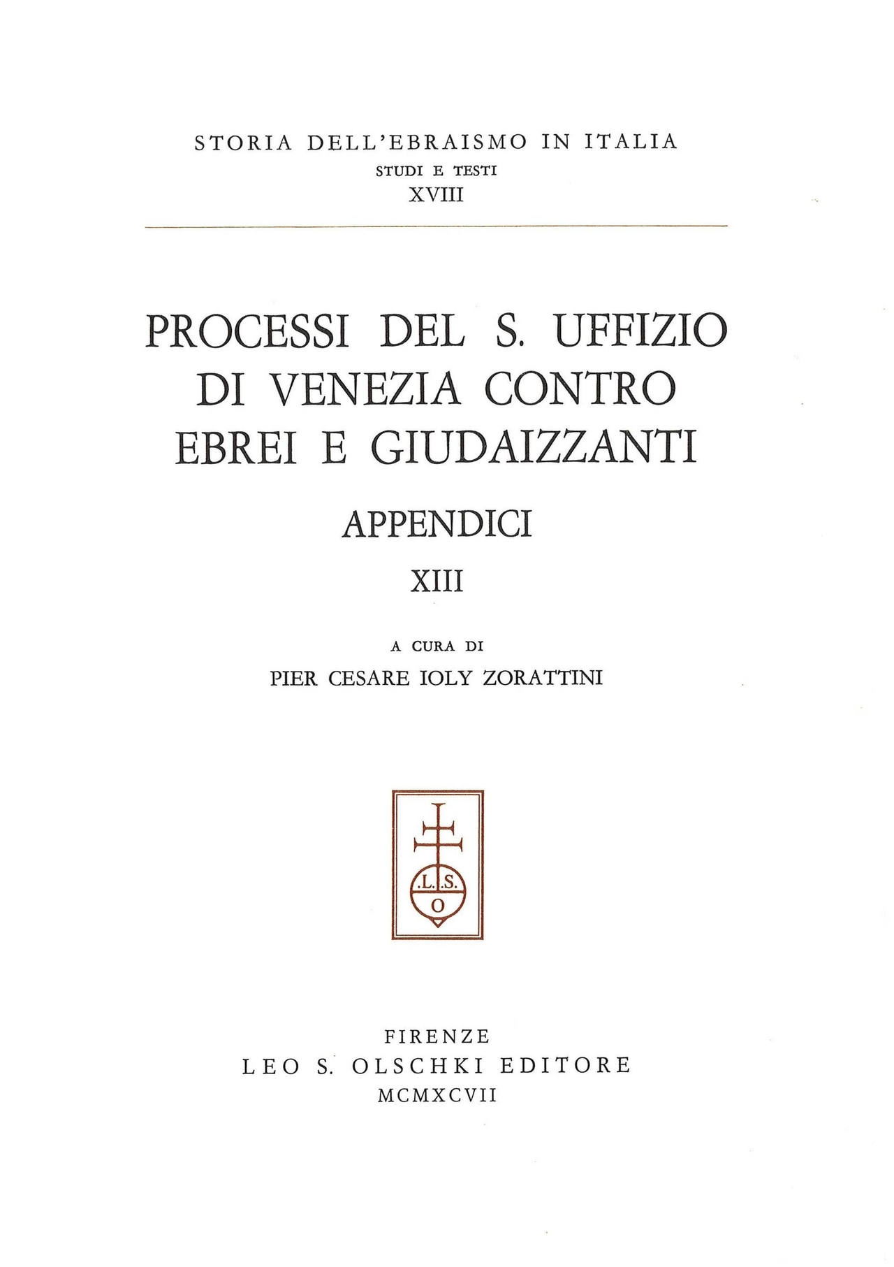 Afscheid van Pier Cesare Ioly Zorattini, kenner van het Italiaanse jodendom