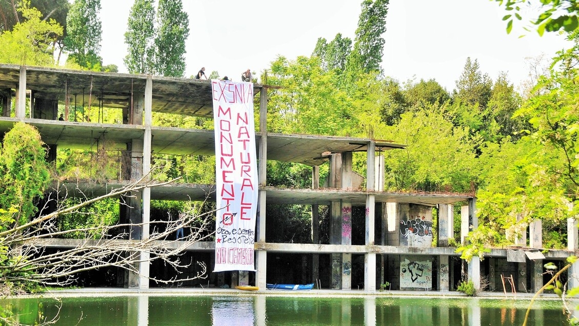 The Bullicante Lake ex Snia of Rome at the Venice Biennale