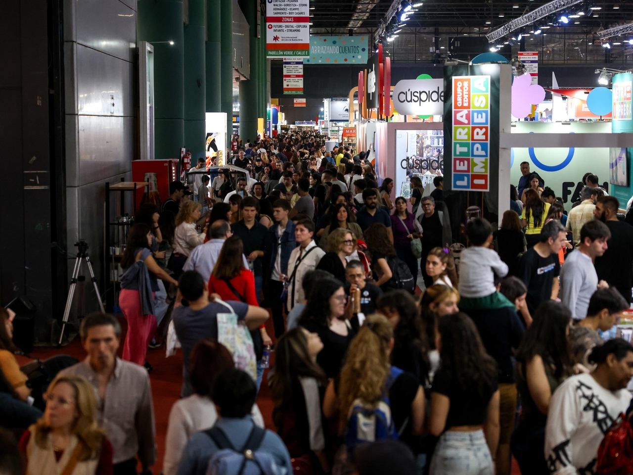 Book Fair is all the rage! Two days of packed stands and exciting sales.