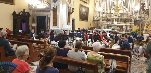 Music and faith: a concert at Santa Maria in Portico that speaks to the hearts of the faithful.