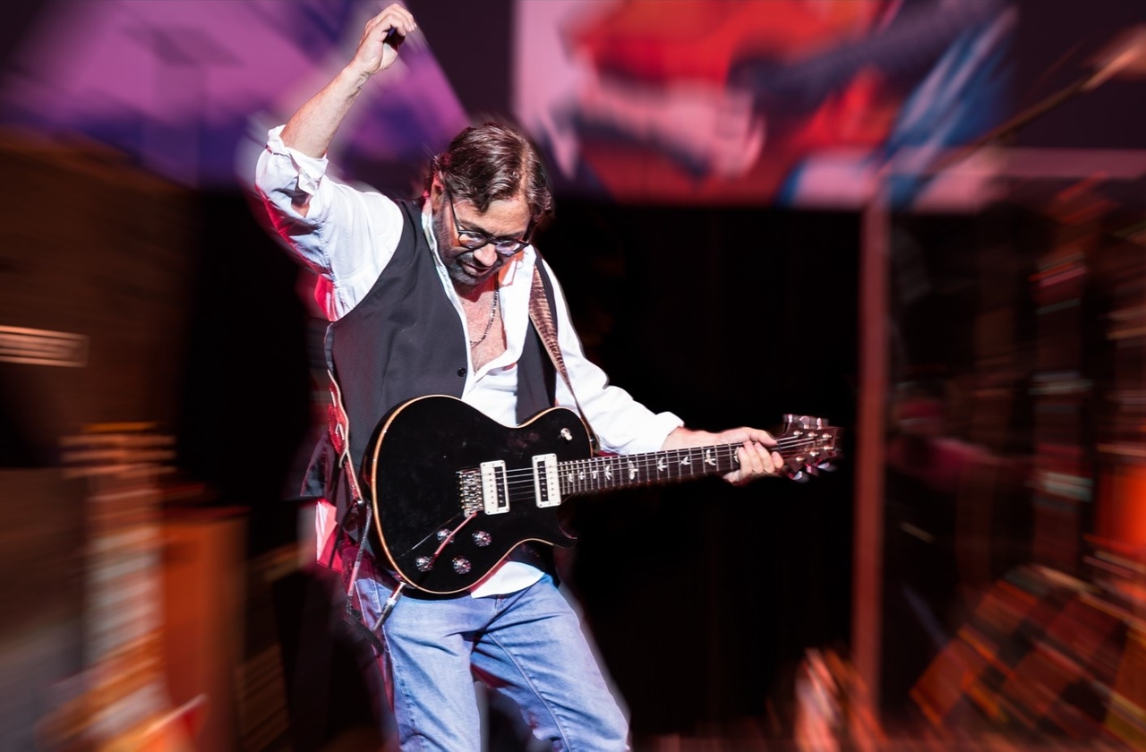 Al Di Meola in concert on Vesuvius for the XXX edition of Pomigliano Jazz