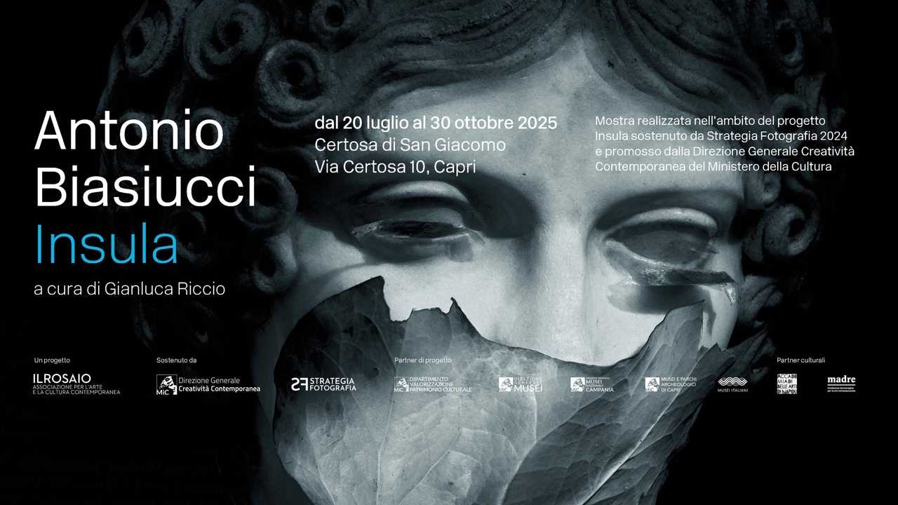 Insula, Capri in zwart-wit Biasucci: te zien op de Certosa di San Giacomo vanaf 19 juli