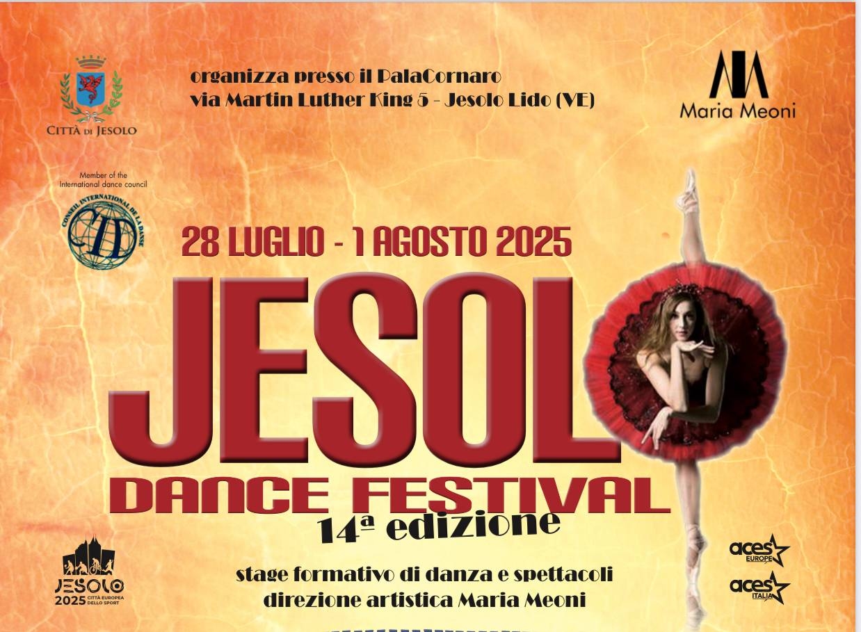 From July 28th the Jesolo Dance Festival: stages, performances and live shows