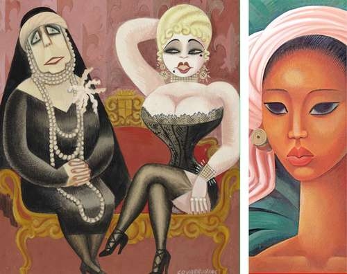 Im Iturbide-Palast wird endlich die vor drei Jahren angekündigte Ausstellung „El Chamaco Covarrubias“ gezeigt.