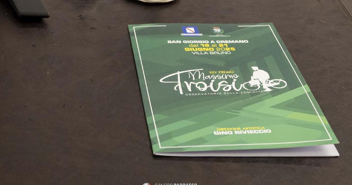 Massimo Troisi Ödülü'nün XXV. edisyonu, San Giorgio a Cremano'da büyük İtalyan aktörün kutlanması
