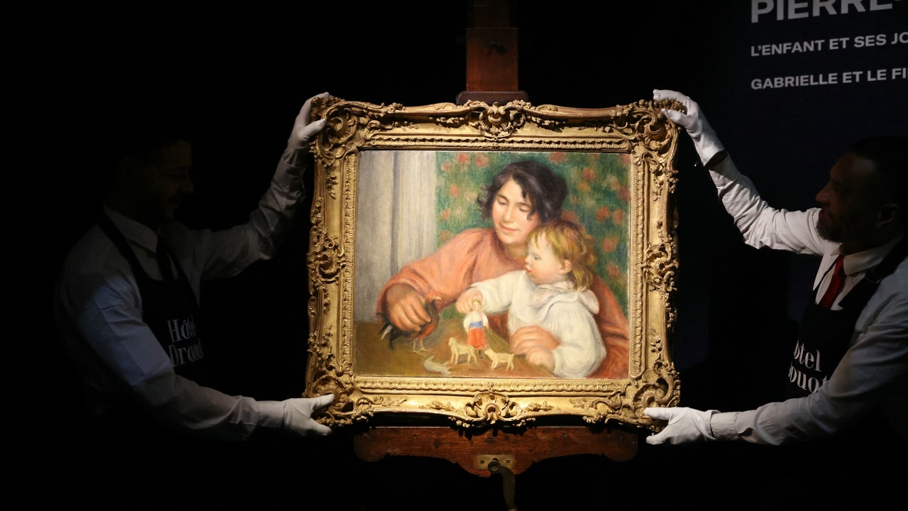"Aileden hiç ayrılmayan bir tablo": Renoir'ın Paris'te sergilenen şaheseri