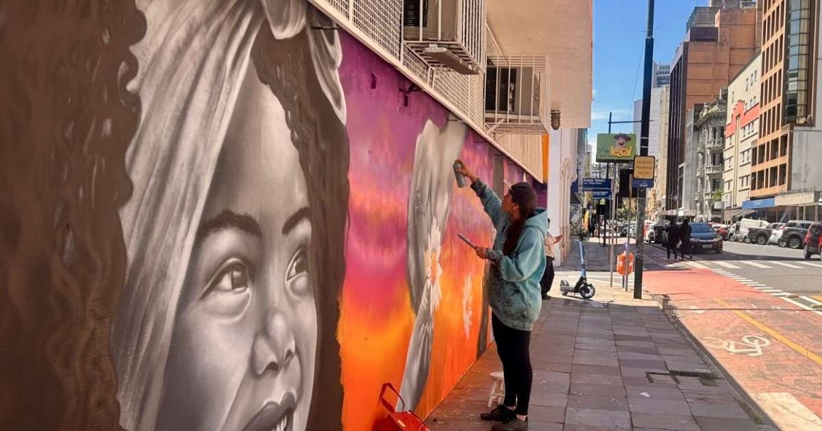 Symphonic Graffiti apporte l'art urbain et la musique au cœur de Porto Alegre