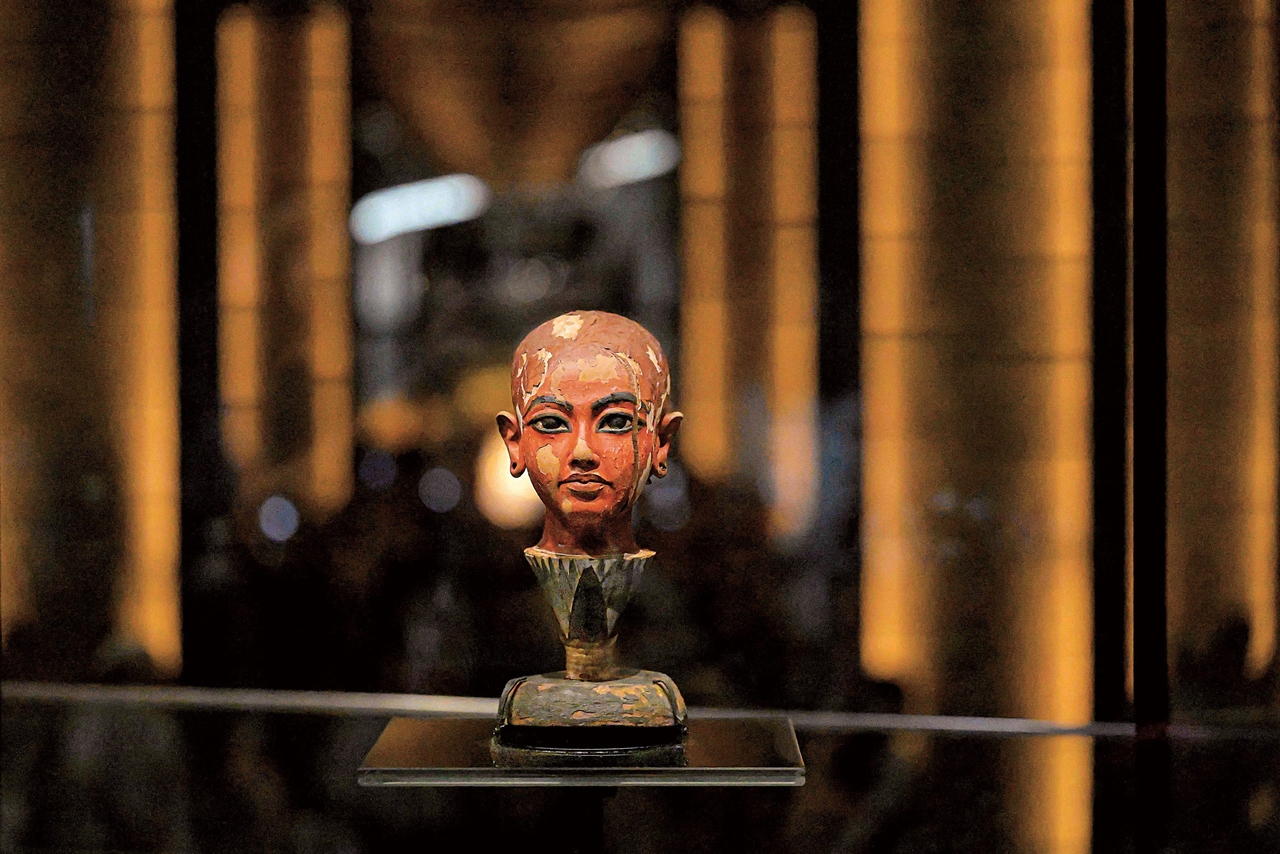 The true face of Tutankhamun