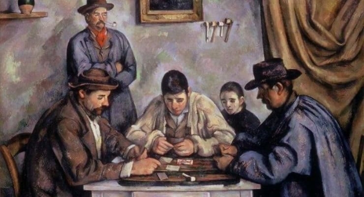 The Frame | The Card Players – Paul Cézanne