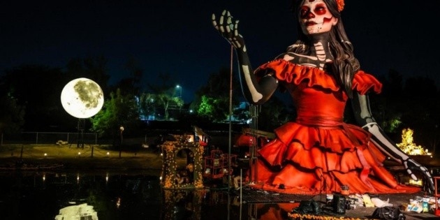 Calaverandia estreia Limbo e uma Catrina gigante em sua nova edição.